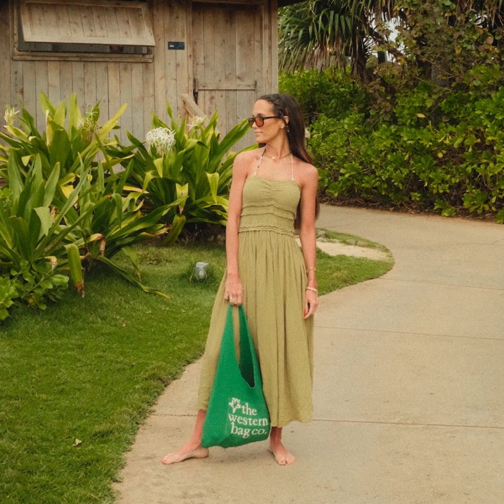 O'Neill Olive Green Maxi Dress